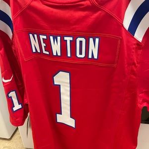 Cam Newton New England Patriots Red Alternate Game Nike BRAND NEW | Size: L